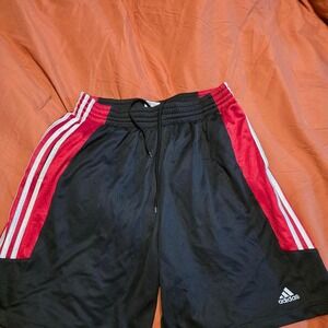 Adidas black & red basketball short
